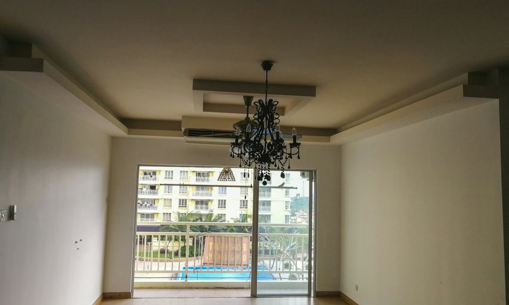 interior of an empty apartment in Malaysia